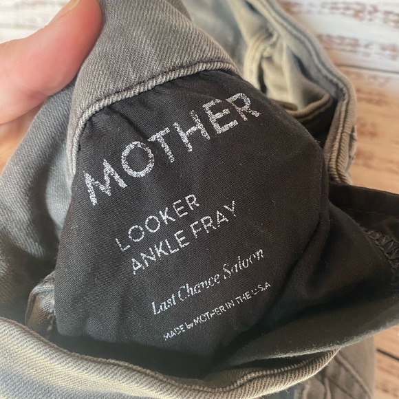 COPY - Mother looker ankle fray gray jeans. Size 31 - Picture 8 of 14